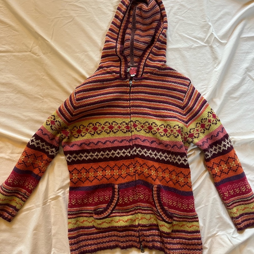Cabi 129 Fair Isle Zip Up
